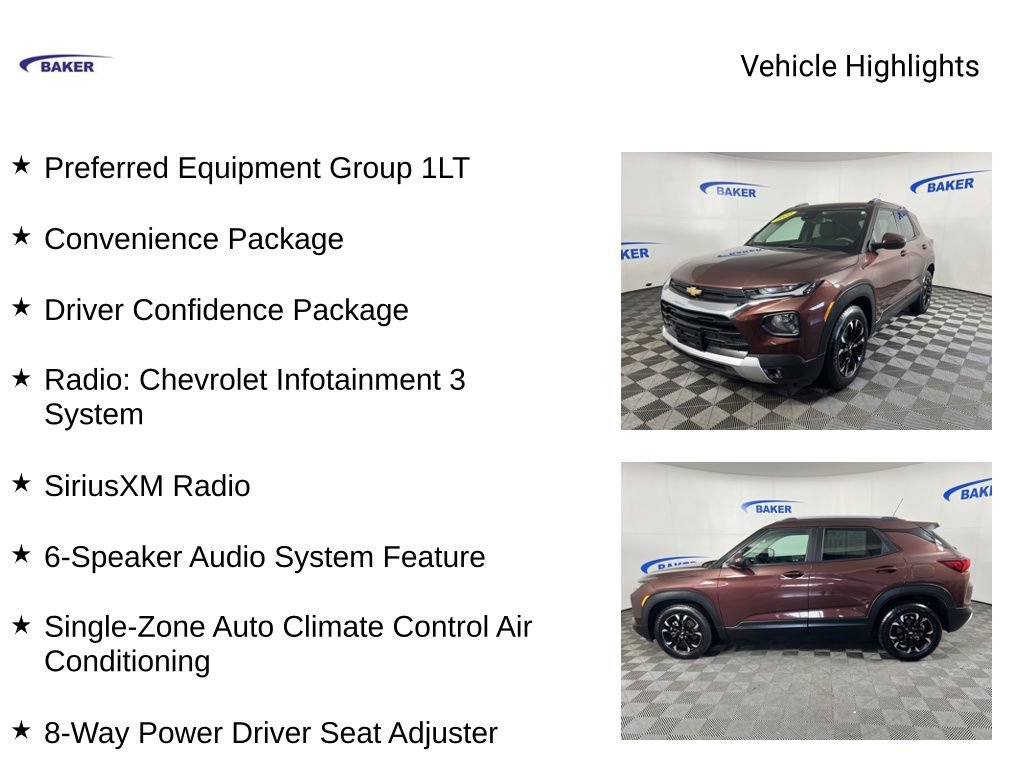 Certified 2022 Chevrolet TrailBlazer LT w/ Convenience Package FWD image 4