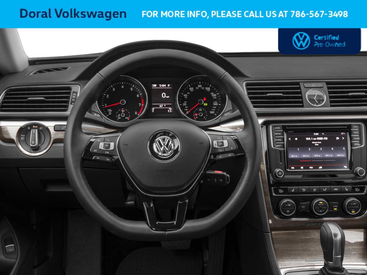 Used 2018 Volkswagen Passat 2.0T SE w/ SE Lighting Package image 4