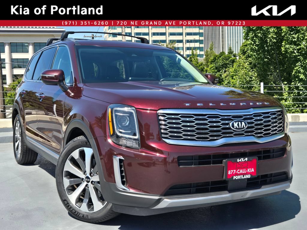 Used 2020 Kia Telluride S w/ S 8 Passenger Seating Package AWD/4WD image 1