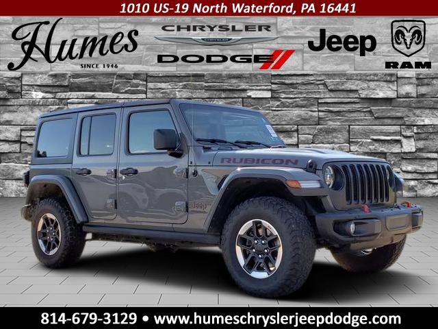 Certified 2021 Jeep Wrangler Unlimited Rubicon