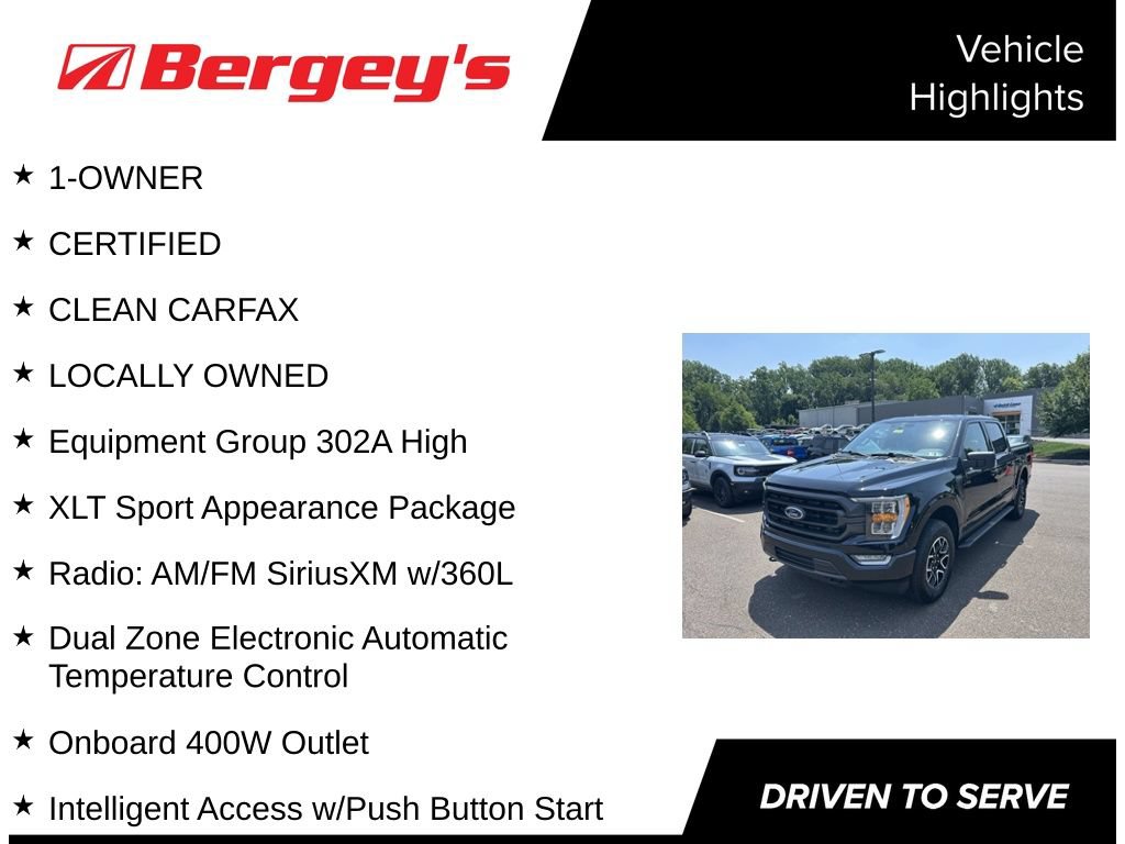 Certified 2023 Ford F150 XLT w/ Equipment Group 302A High AWD/4WD image 5