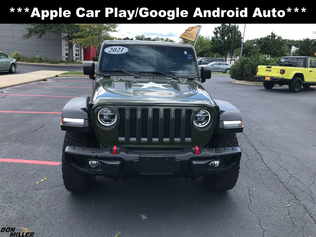 Certified 2021 Jeep Wrangler Unlimited Rubicon w/ Steel Bumper Group image 2
