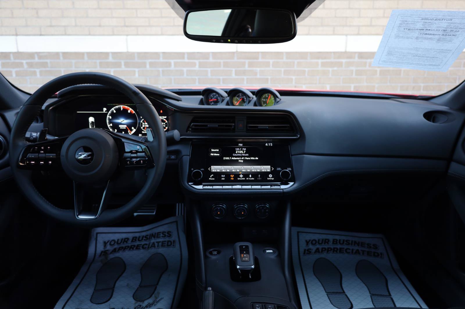 Used 2025 Nissan Z Performance w/ Floor Mat Package RWD image 18