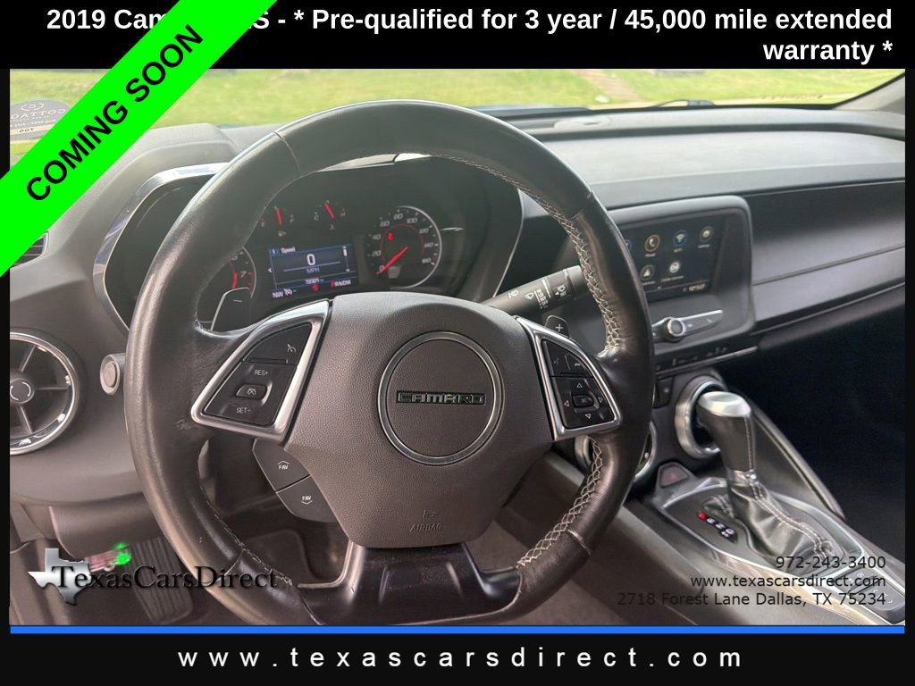 Used 2019 Chevrolet Camaro LS RWD image 8