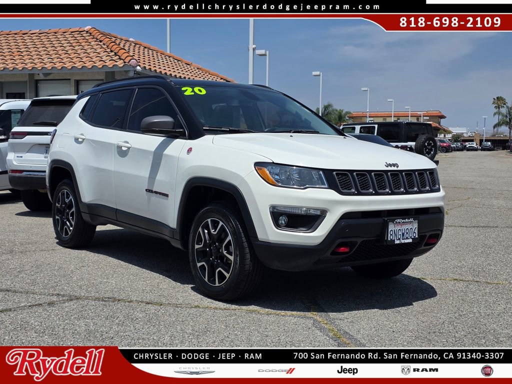 Used 2020 Jeep Compass Trailhawk AWD/4WD image 1