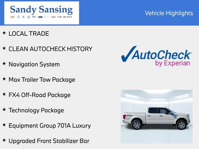 Used 2019 Ford F150 Platinum w/ Equipment Group 701A Luxury image 7