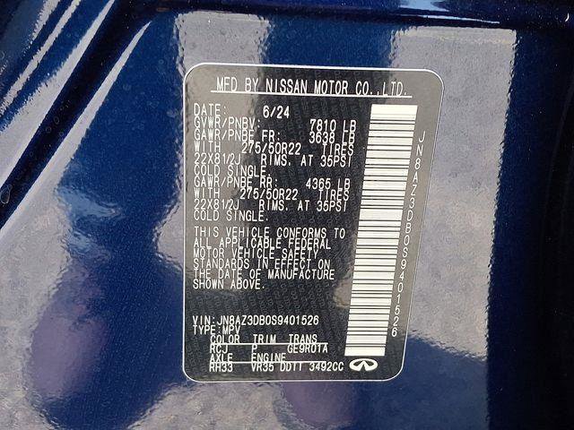 Used 2025 INFINITI QX80 Sensory image 30