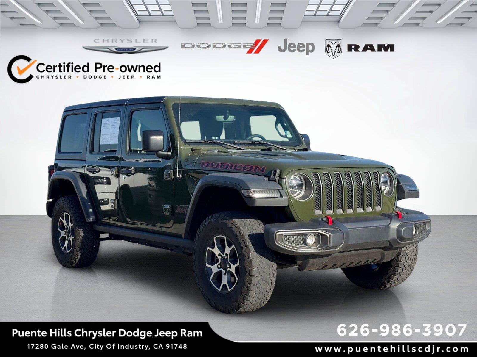 Used 2023 Jeep Wrangler Unlimited Rubicon AWD/4WD image 1