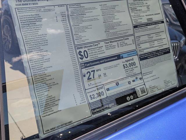 New 2026 BMW X1 M35i w/ Technology Package AWD/4WD image 19