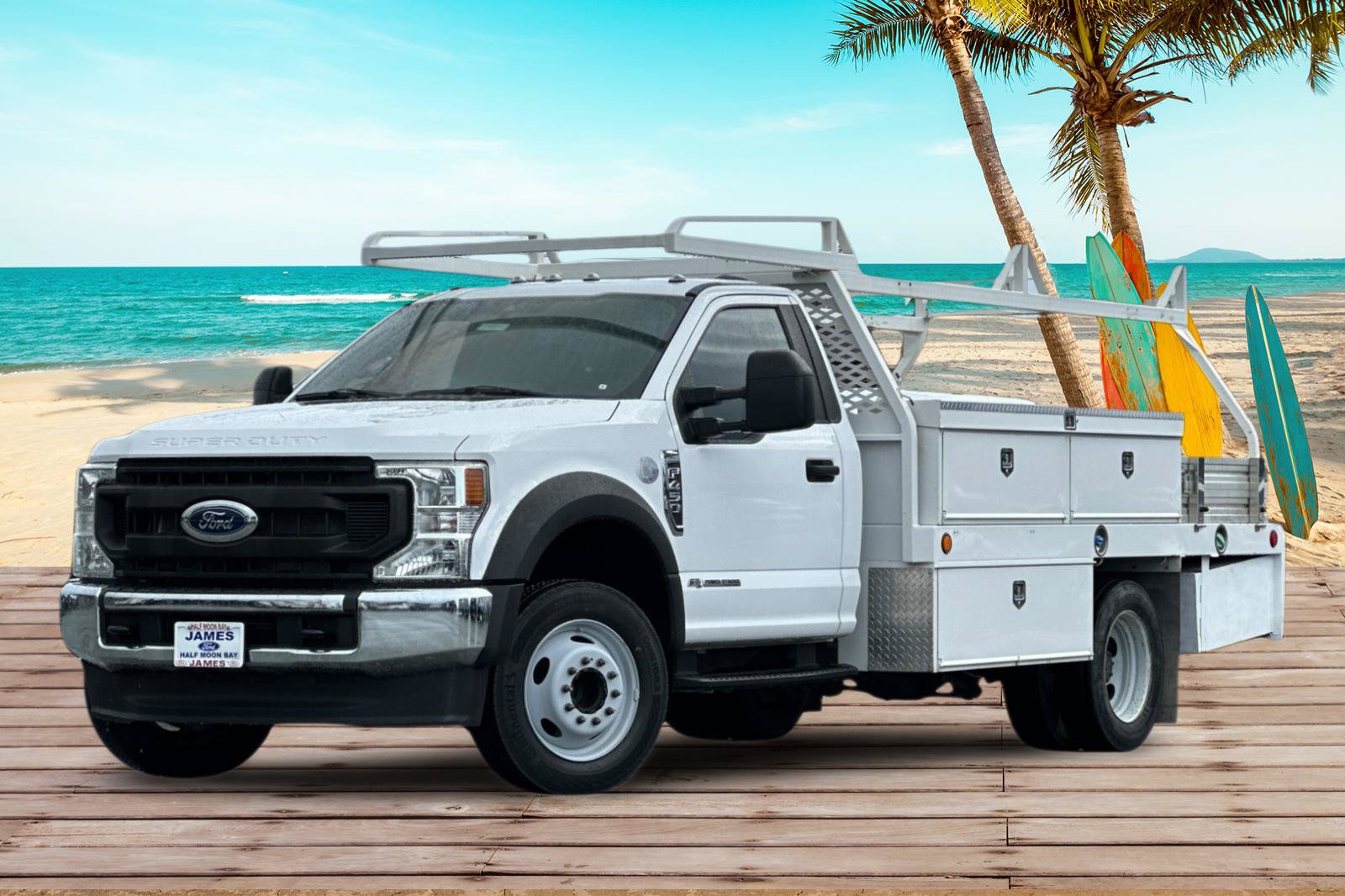 Used 2021 Ford F450 XL w/ Power Equipment Group RWD image 2