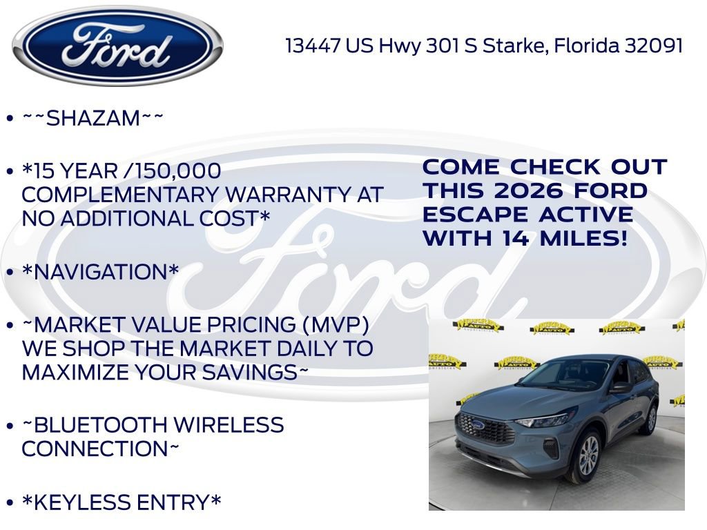 New 2026 Ford Escape Active w/ Tech Pack #1 FWD image 5