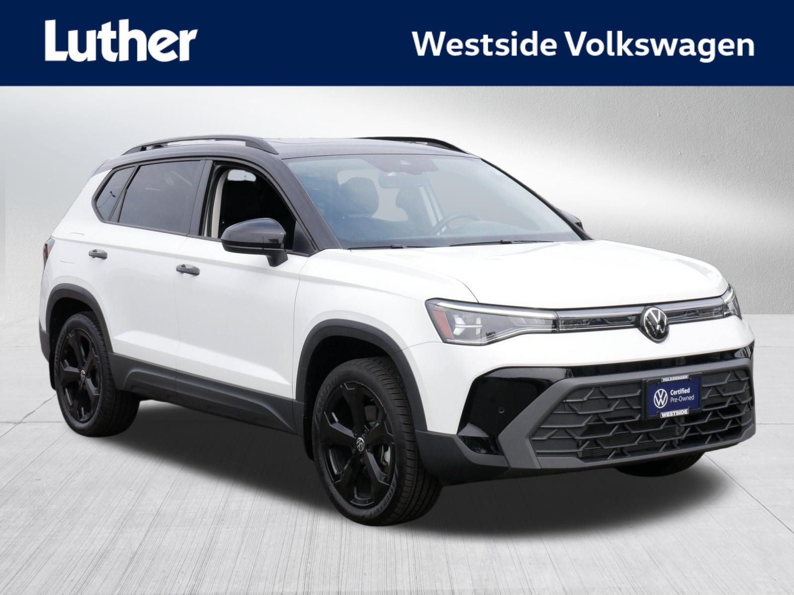 Certified 2025 Volkswagen Taos SE AWD/4WD image 1