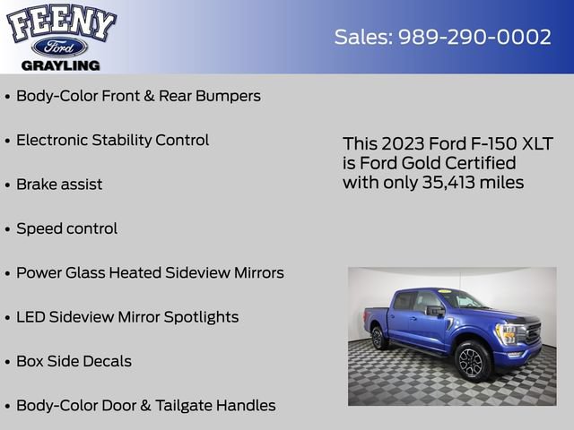 Used 2023 Ford F150 XLT w/ Equipment Group 302A High AWD/4WD image 28