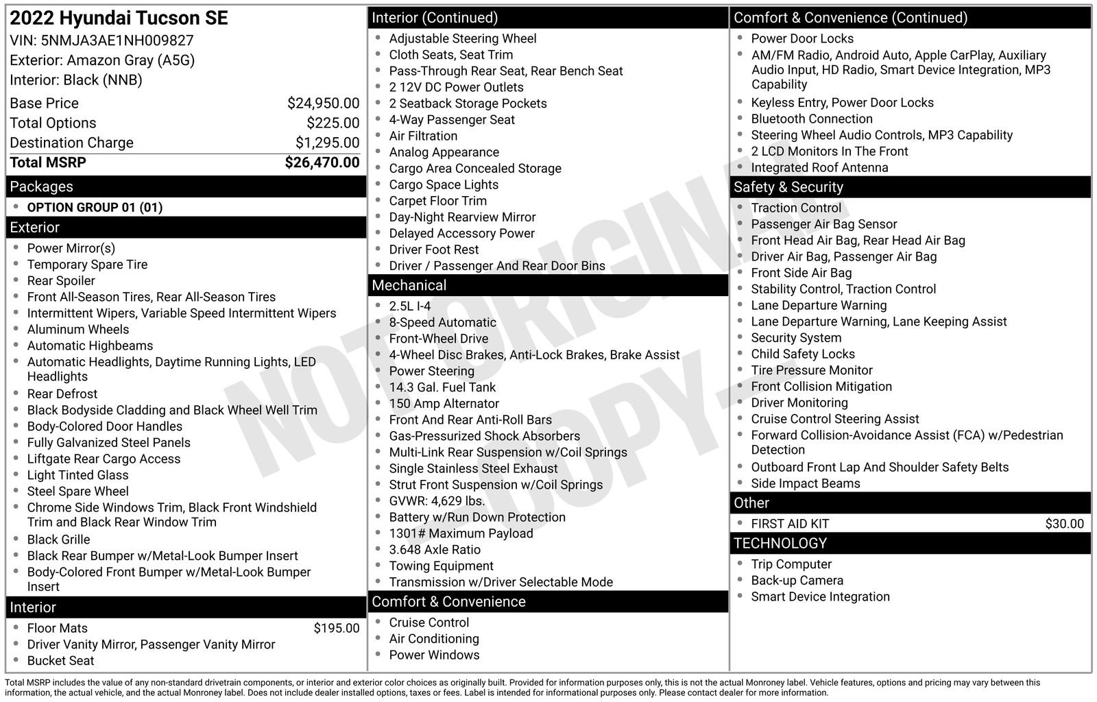 Used 2022 Hyundai Tucson SE image 6