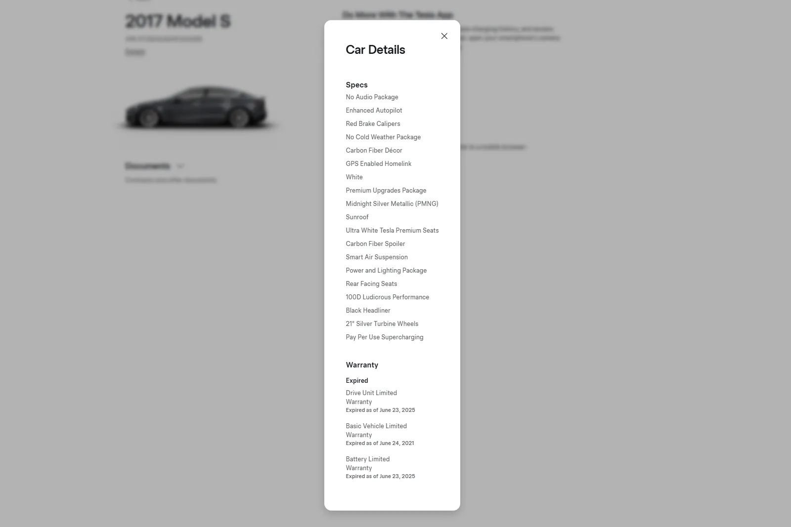 Used 2017 Tesla Model S P100D AWD/4WD image 4