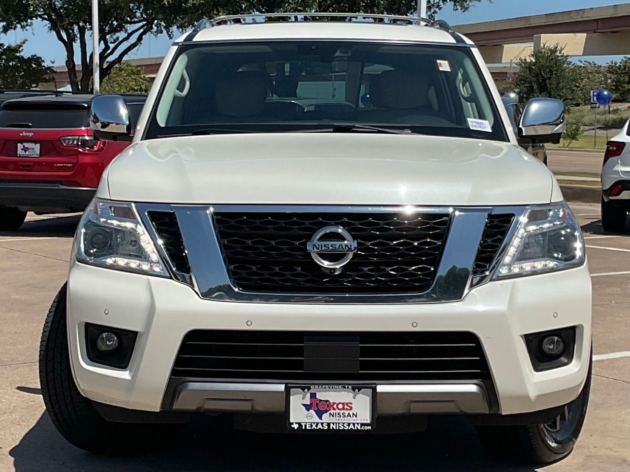 Used 2019 Nissan Armada Platinum w/ Captain's Chairs Package AWD/4WD image 2