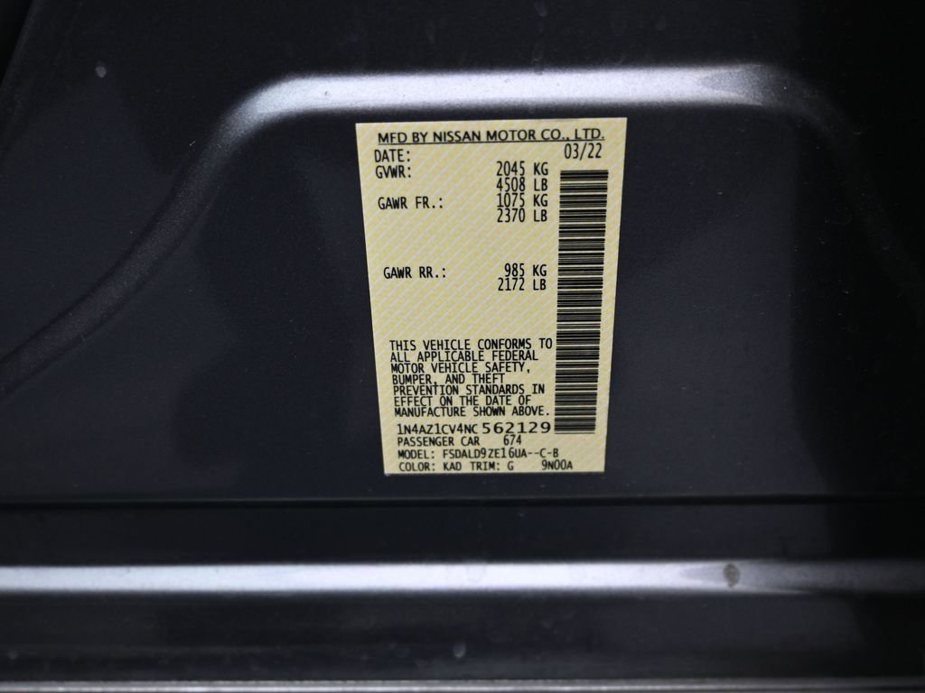 Used 2022 Nissan Leaf SV image 9