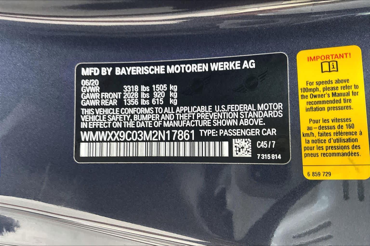Used 2021 MINI Cooper John Cooper Works GP FWD image 34
