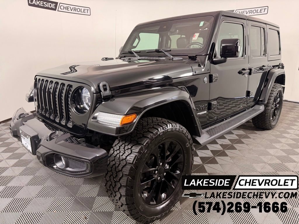 Used 2022 Jeep Wrangler Unlimited Sahara AWD/4WD image 1