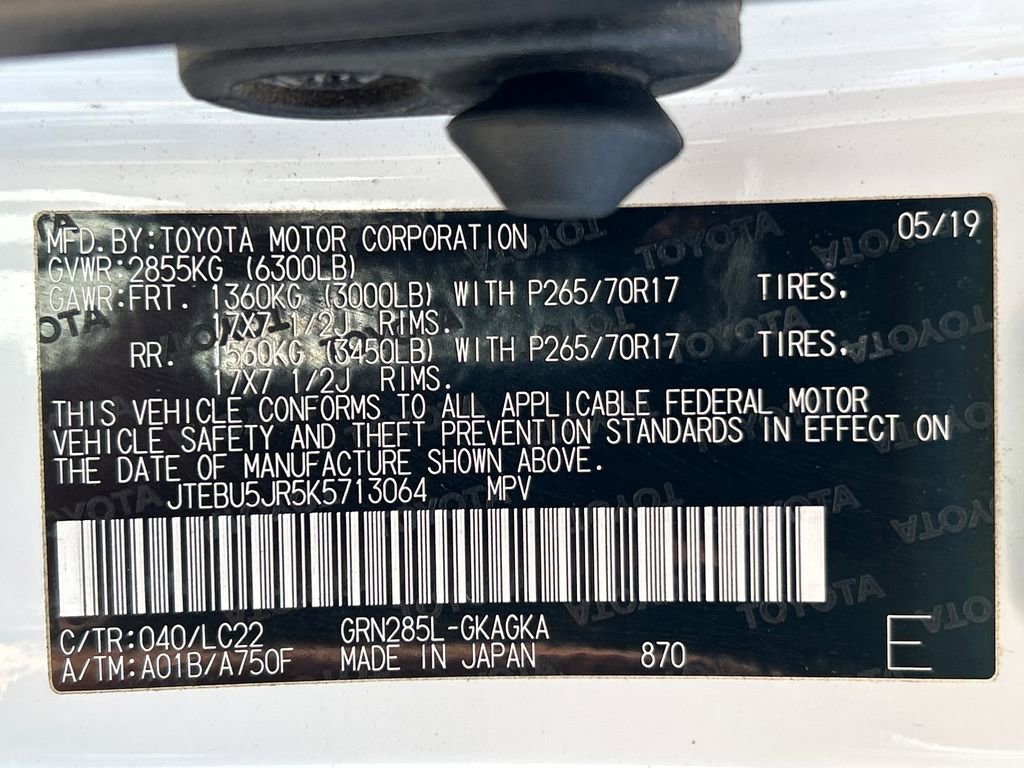 Used 2019 Toyota 4Runner TRD Off-Road Premium AWD/4WD image 32