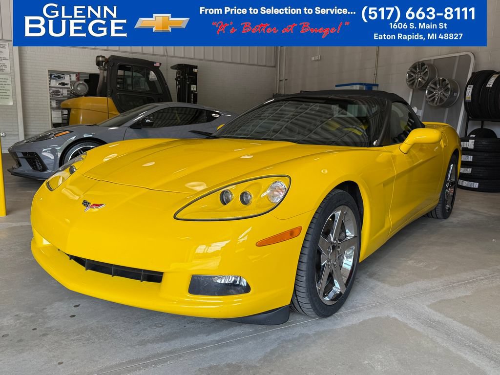 Used 2008 Chevrolet Corvette Convertible w/ Preferred Equipment Group RWD image 1