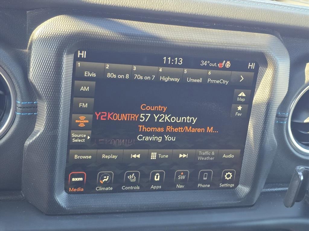 Used 2021 Jeep Wrangler Unlimited Rubicon 4xe w/ Steel Bumper Group image 23