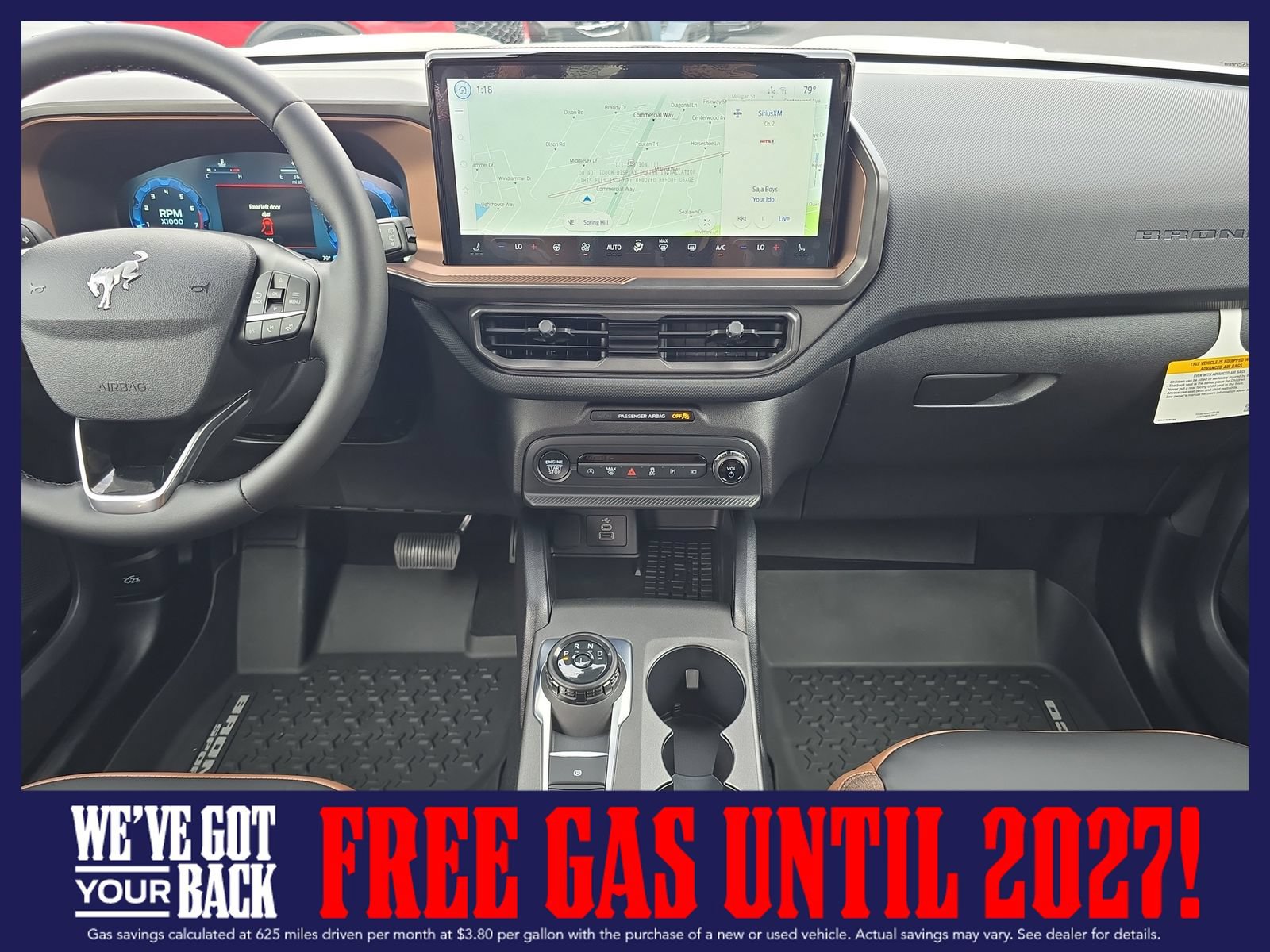 New 2025 Ford Bronco Sport Outer Banks w/ Outer Banks Tech Package+ AWD/4WD image 12