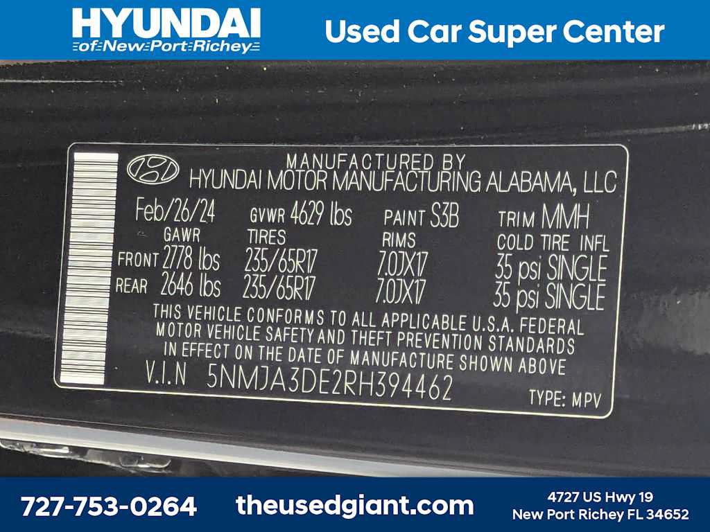 Used 2024 Hyundai Tucson SE FWD image 30