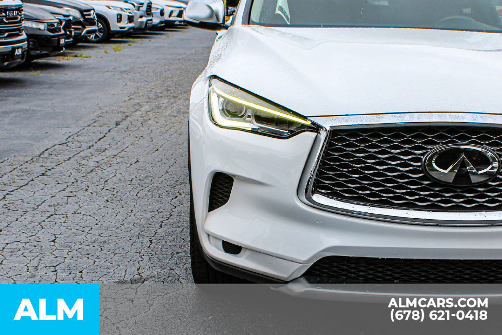 Used 2023 INFINITI QX50 Luxe w/ Accent Package FWD image 11