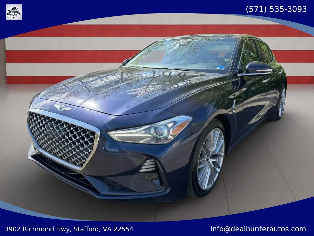 Used 2021 Genesis G70 2.0T w/ Elite Package RWD image 1