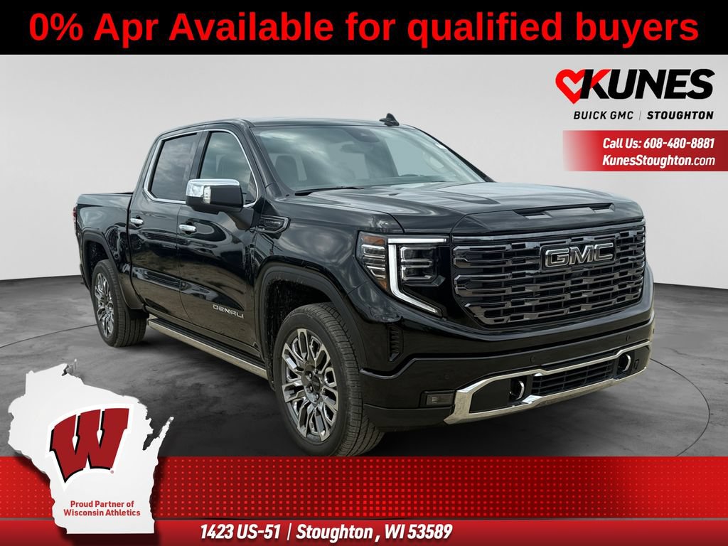New 2026 GMC Sierra 1500 Denali Ultimate w/ LPO, Black Badging Package