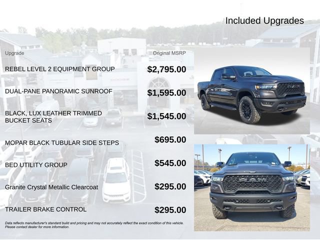 New 2026 RAM 1500 Rebel w/ Rebel Level 2 Equipment Group AWD/4WD image 5