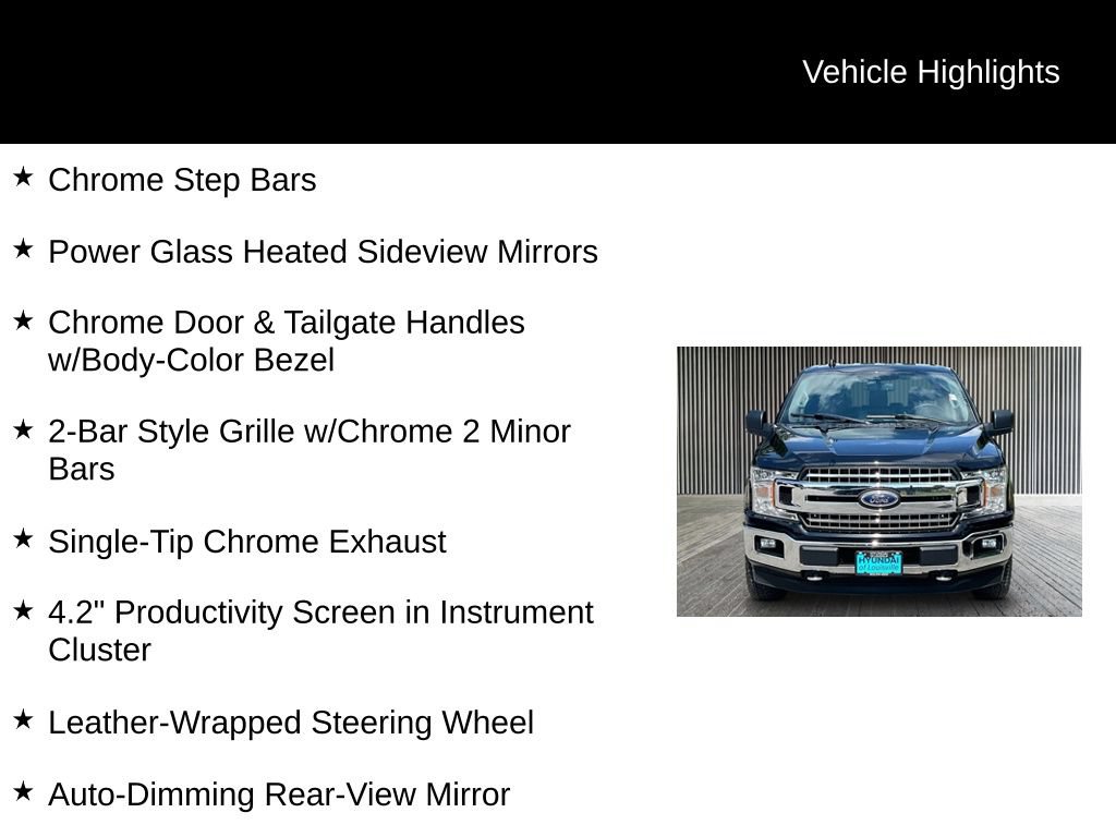 Used 2020 Ford F150 XLT w/ Equipment Group 302A Luxury AWD/4WD image 21