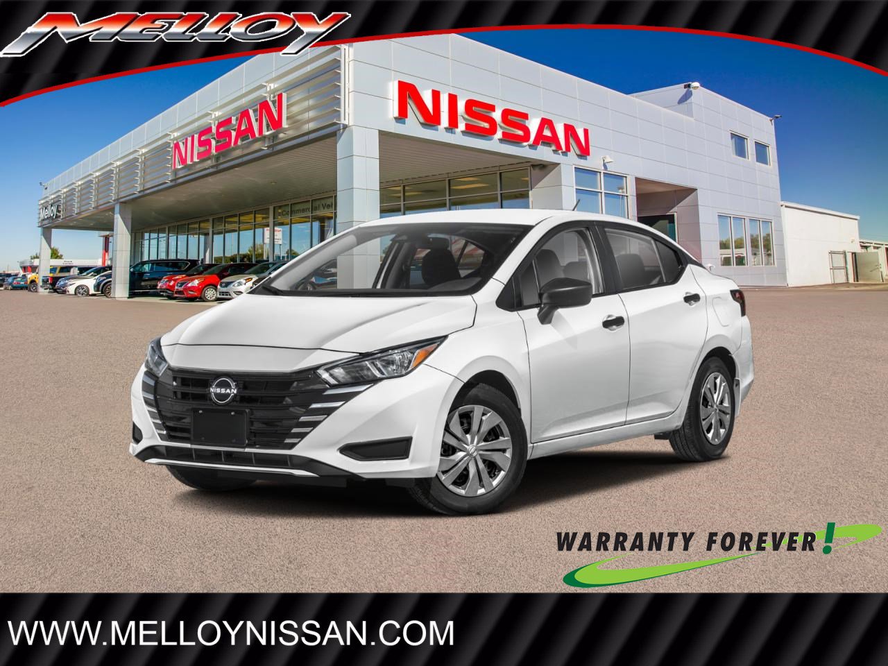 New 2025 Nissan Versa S w/ Trunk Package