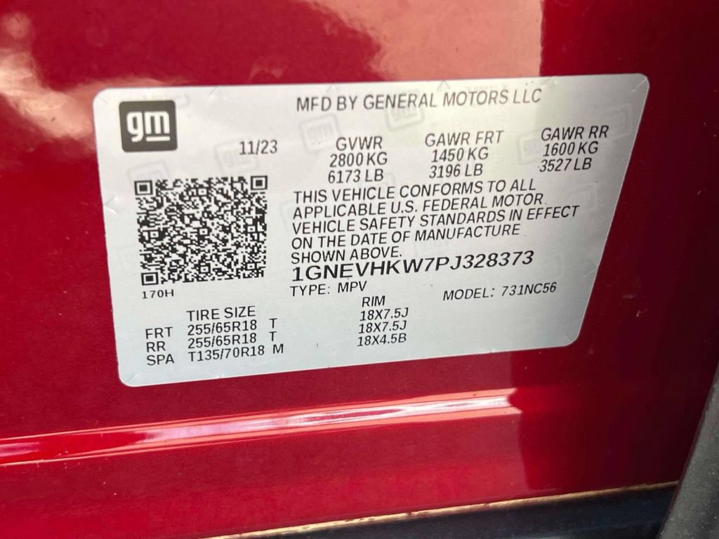 Used 2023 Chevrolet Traverse LT AWD/4WD image 21