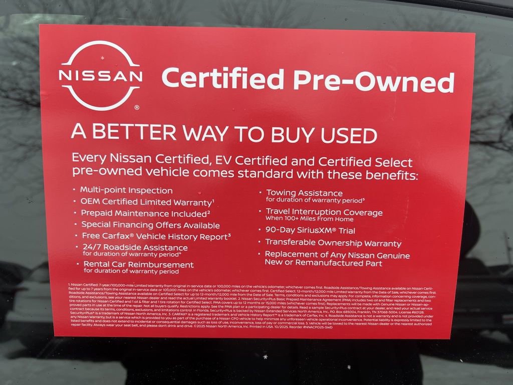 Certified 2025 Nissan Altima 2.5 SL image 10