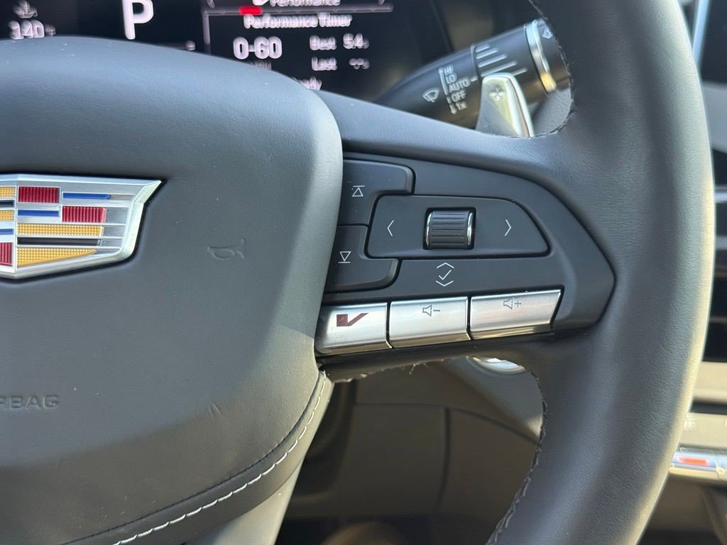 Certified 2024 Cadillac CT4 V w/ Navigation Package RWD image 1