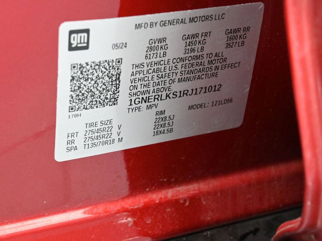 Used 2024 Chevrolet Traverse RS image 22