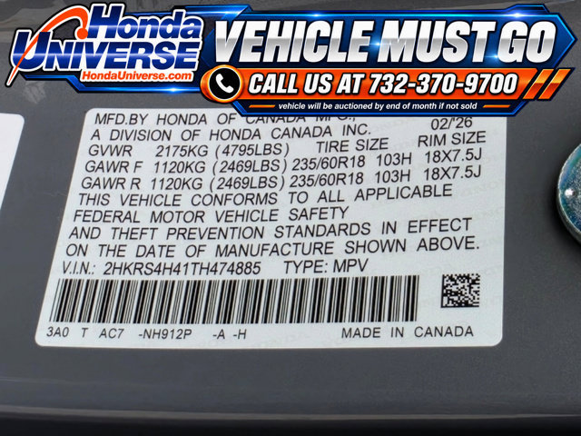 Certified 2026 Honda CR-V EX image 34