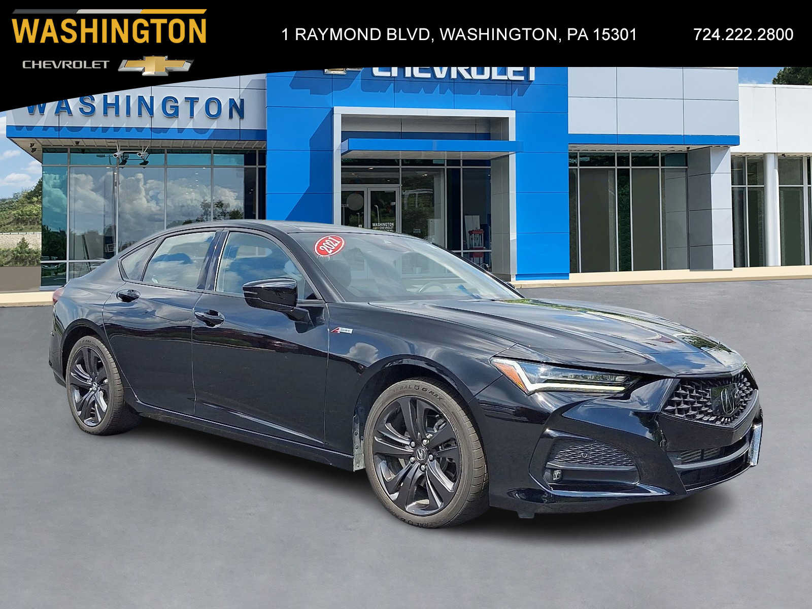Used 2021 Acura TLX w/ A-SPEC Package AWD/4WD image 1