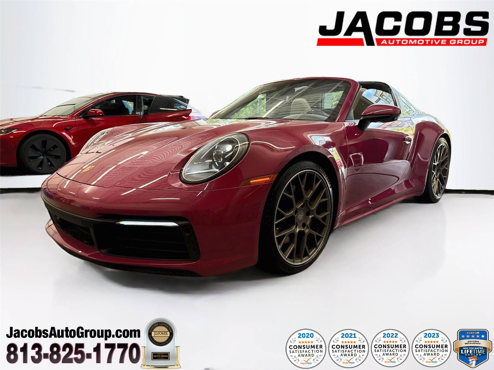Used 2023 Porsche 911 Targa 4S w/ Premium Package AWD/4WD video 1