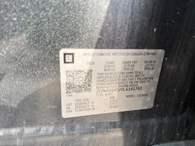 Used 2020 Chevrolet Equinox LT AWD/4WD image 29