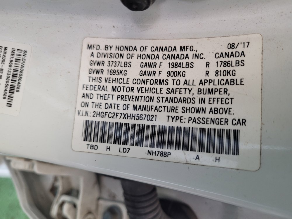 Used 2017 Honda Civic EX image 33