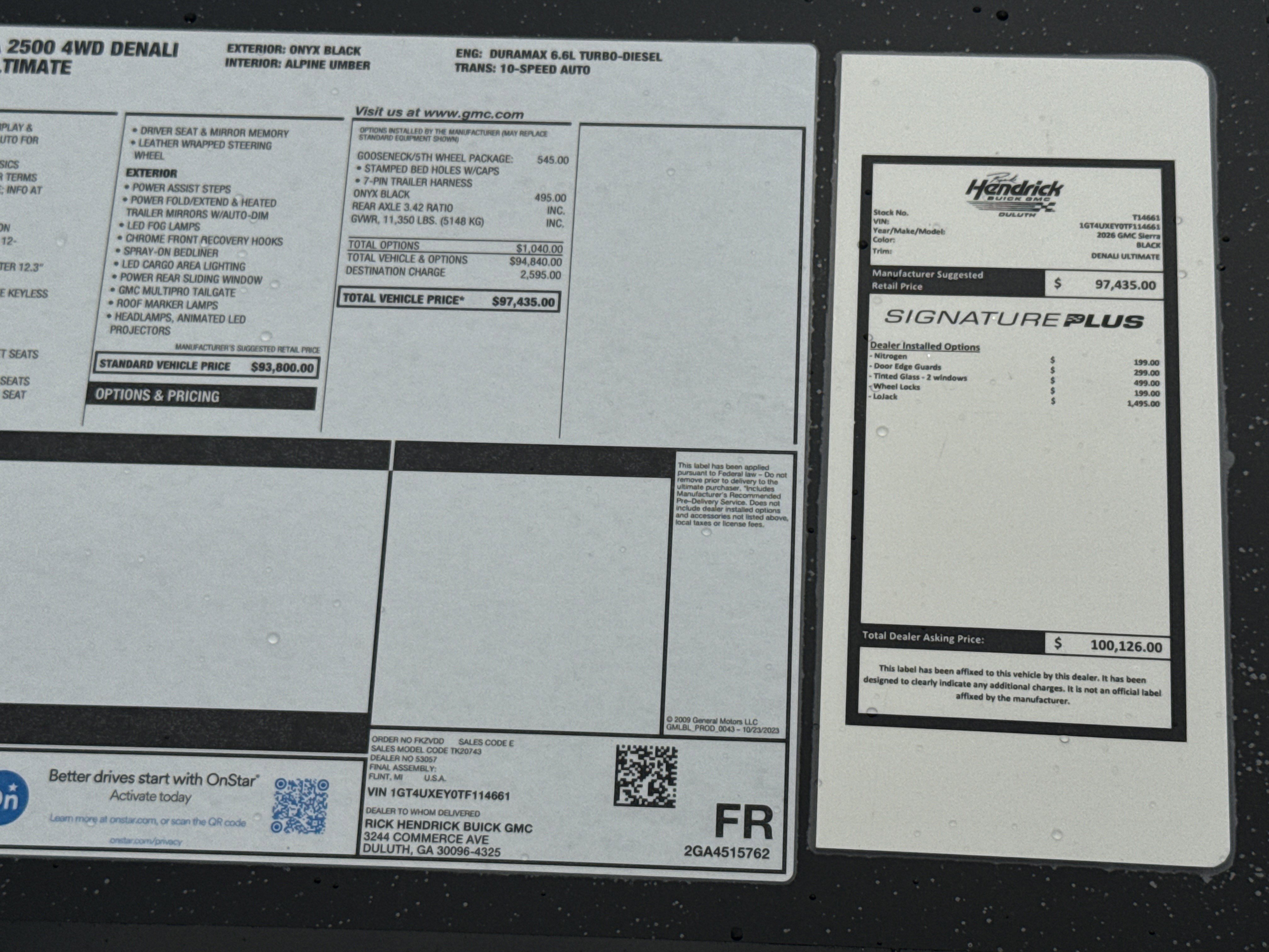 New 2026 GMC Sierra 2500 Denali Ultimate image 40