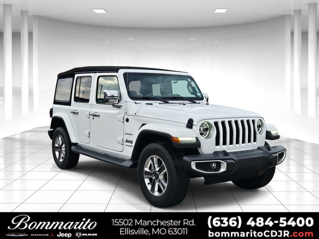 Certified 2021 Jeep Wrangler Unlimited Sahara AWD/4WD image 1
