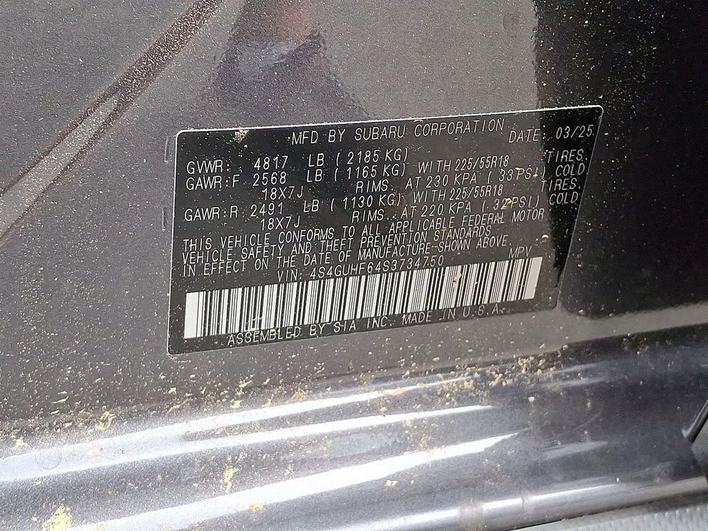 New 2025 Subaru Crosstrek 2.5i Sport image 18