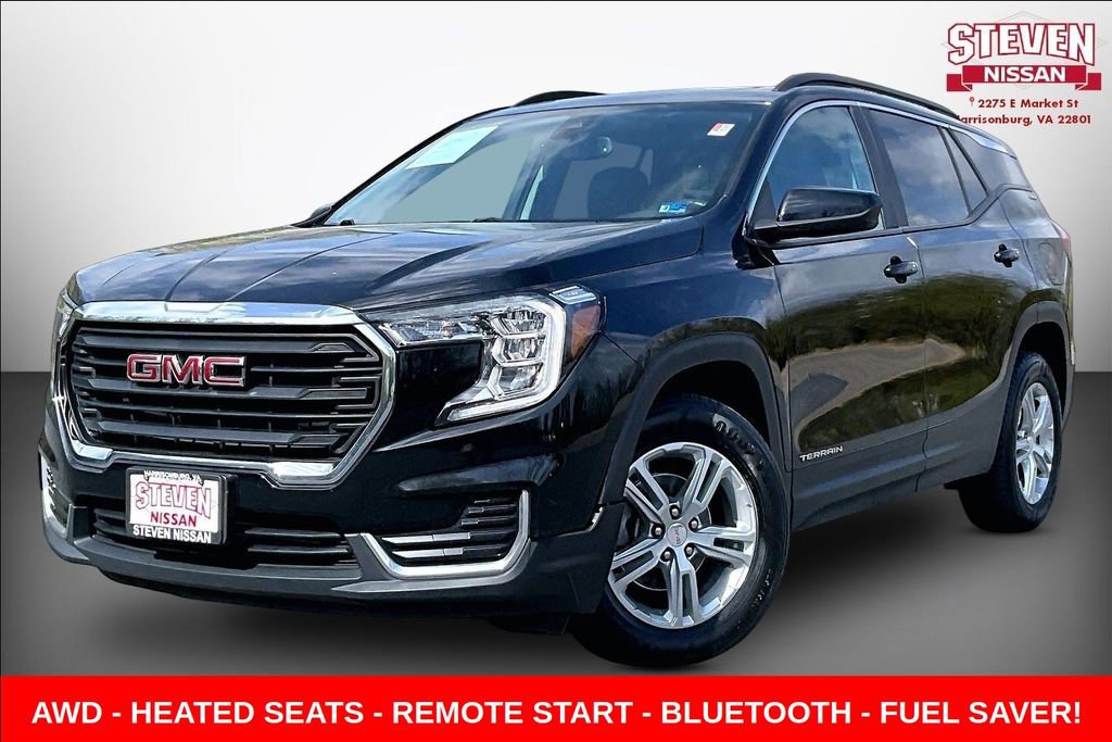 Used 2022 GMC Terrain SLE w/ Driver Convenience Package AWD/4WD image 3