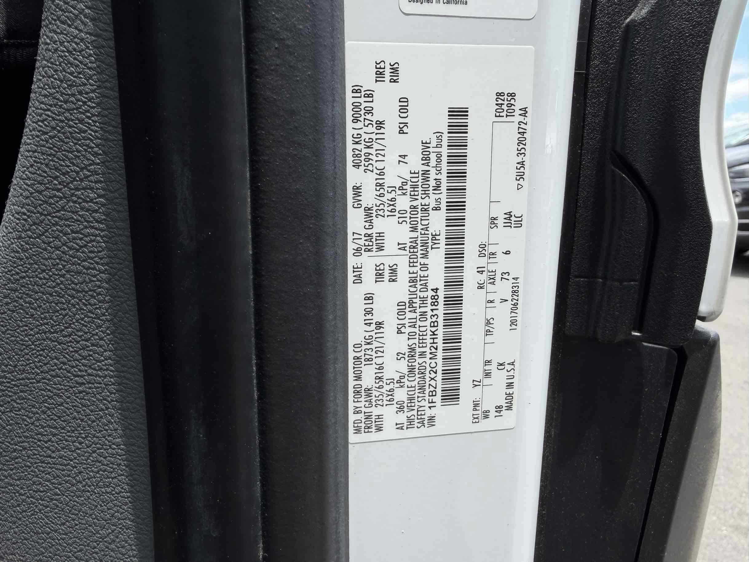 Used 2017 Ford Transit 350 XLT RWD image 26