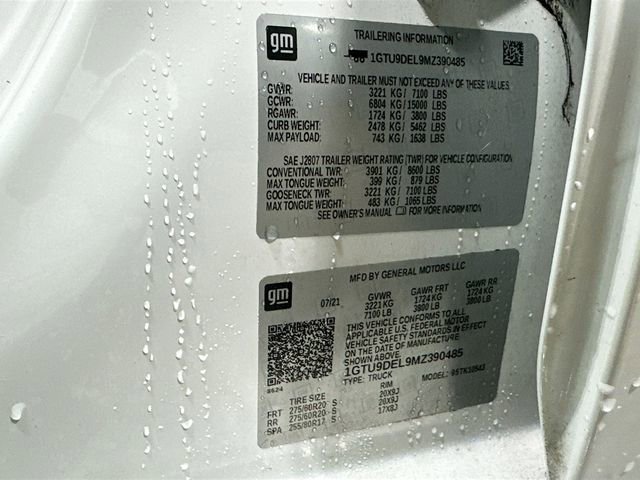 Used 2021 GMC Sierra 1500 SLT w/ SLT Premium Package image 32