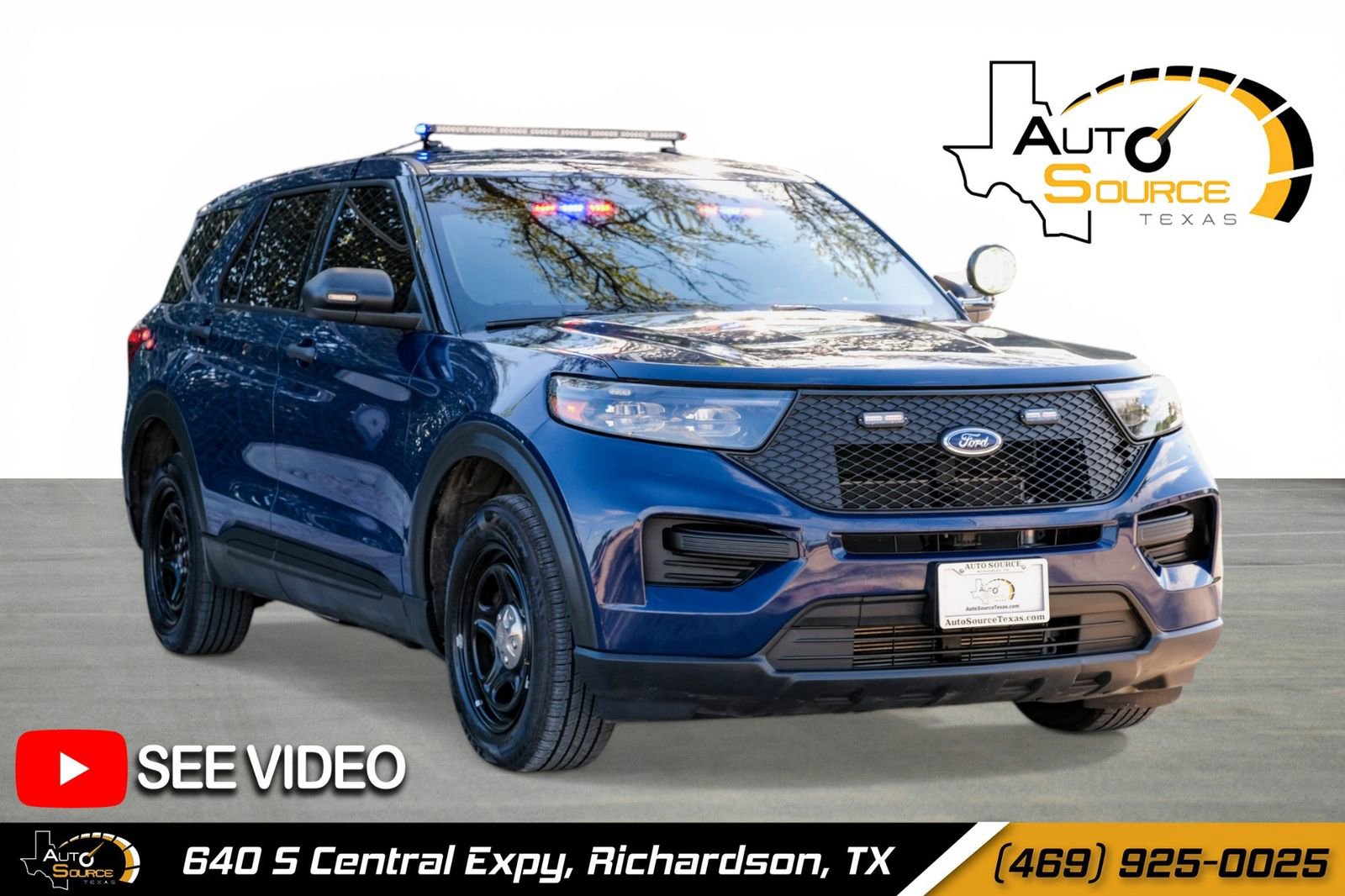 Used 2022 Ford Explorer 4WD Police Interceptor image 1